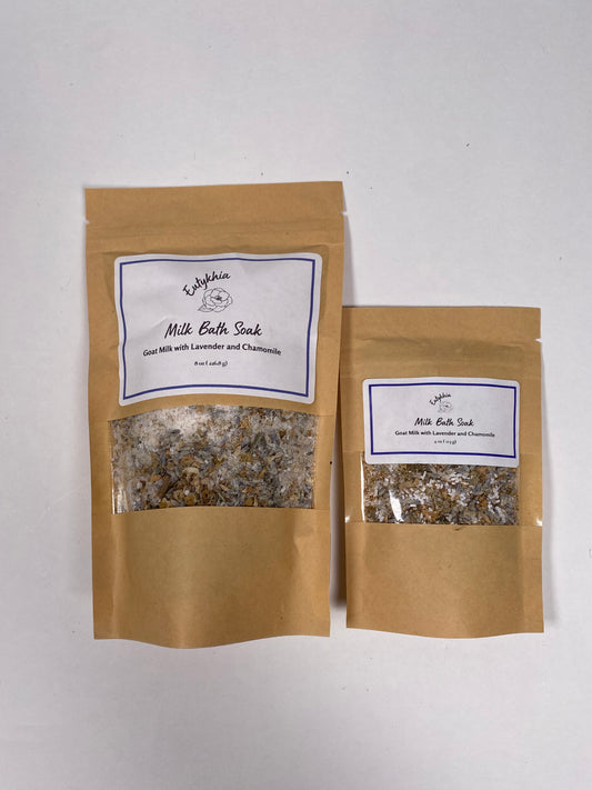 Milk Bath Soak: Goat Milk with Lavender & Chamomile